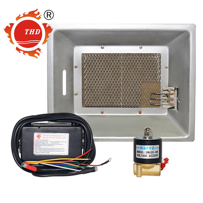 سخان حاضنة الغاز القابل للتعديل للحريق 2.46KW / H للدواجن