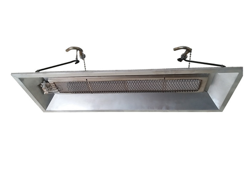 NG LPG Poultry Farm Gas Brooder Aluminzied Steel THD6808 سخان الأشعة تحت الحمراء للكتاكيت
