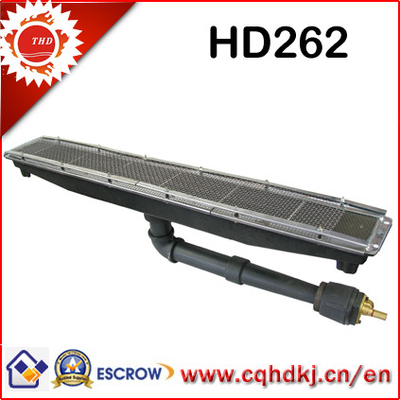 HD262 Pizza Bakery Oven Gas Burner 2000-5000Pa الأشعة تحت الحمراء السيراميك الموقد الغازي