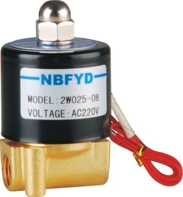 220 فولت ارتفاع الضغط النحاس الملف اللولبي صمام NBR VITON EPDM ختم لزيت الهواء والغاز المياه